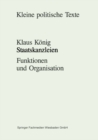 Image for Staatskanzleien: Funktionen und Organisation.