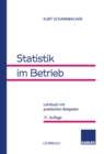 Image for Statistik im Betrieb: Lehrbuch mit praktischen Beispielen