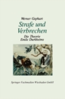 Image for Strafe und Verbrechen: Die Theorie Emile Durkheims.