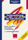 Image for Textformulierung fur Sekretarinnen: Sprach- und Stillehre, Korrespondenz, Protokollfuhrung