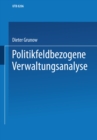 Image for Verwaltungshandeln in Politikfeldern: Ein Studienbuch