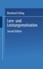 Image for Lern- und Leistungsmotivation