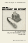 Image for Online - Die Zukunft der Zeitung?: Das Engagement deutscher Tageszeitungen im Internet