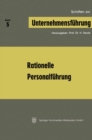 Image for Rationelle Personalfuhrung