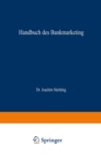 Image for Handbuch des Bankmarketing