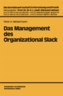 Image for Das Management des Organizational Slack