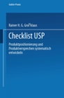 Image for Checklist USP: - Produktpositionierung und Produktversprechen systematisch entwickeln -