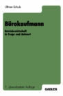 Image for Burokaufmann: Betriebswirtschaft in Frage und Antwort