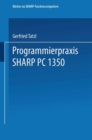 Image for Programmierpraxis SHARP PC-1350