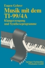 Image for Musik mit dem TI-99/4A: Klangerzeugung und Syntheseprogramme