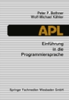 Image for Einfuhrung in die Programmiersprache APL