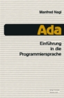 Image for Einfuhrung in die Programmiersprache Ada