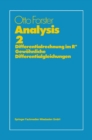Image for Analysis 2: Differentialrechnung im Rn, Gewohnliche Differentialgleichungen