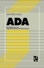 Image for ADA: Eine Einfuhrung in die Programmiersprache der Softwaretechnik