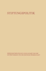 Image for Stiftungspolitik