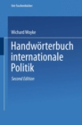Image for Handworterbuch Internationale Politik