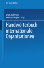 Image for Handworterbuch Internationale Organisationen