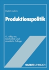 Image for Produktionspolitik