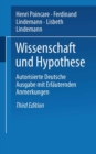 Image for Wissenschaft Und Hypothese: Autorisierte Deutsche Ausgabe Mit Erlauternden Anmerkungen