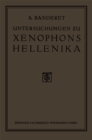 Image for Untersuchungen zu Xenophons Hellenika