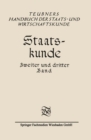 Image for Staatskunde