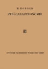 Image for Stellarastronomie