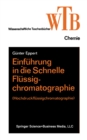 Image for Einfuhrung in Die Schnelle Flussigchromatographie: Hochdruckflussigchromatographie)
