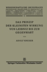 Image for Das Prinzip der Kleinsten Wirkung von Leibniz bis zur Gegenwart