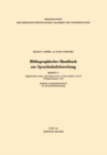 Image for Bibliographisches Handbuch Zur Sprachinhaltsforschung