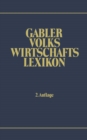 Image for Gabler Volkswirtschafts Lexikon
