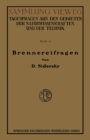 Image for Brennereifragen: Kontinuierliche Garung der Rubensafte Kontinuierliche Destillation und Rektifikation