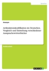 Image for Artikulationskodifikation im Deutschen. Vergleich und Entstehung verschiedener Aussprachewoerterbucher
