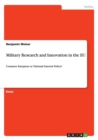 Image for Military Research and Innovation in the EU
