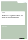 Image for Les Raisins de la galere von Tahar Ben Jelloun im Franzoesischunterricht