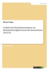 Image for GmbH und Einzelunternehmen im Rechtsformvergleich nach der Steuerreform 2015/16