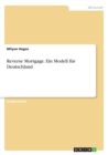 Image for Reverse Mortgage. Ein Modell fur Deutschland