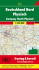 Image for Germany North Map Provided with Metal Ledges/Tube 1:500 000