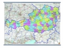 Image for Wall map marker board: Austria administration political 1:500,000