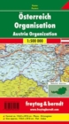 Image for Wall map marker board: Austria organization political 1:500,000