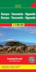 Image for Kenya - Tanzania - Uganda - Rwanda Road Map 1:2 000 000