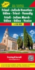Image for Friaul - Julisch-Venetien - Udine - Trieste - Venice Road Map 1:150 000