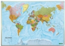 Image for Wall map marker board: The World, international 1:40,000,000