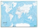 Image for World map to color in, discover the world, wall map 1:40 million, magnetic marker board