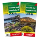 Image for Tenerife North and South Hiking + Leisure Map, 2 Sheets  1:50 000