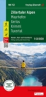 Image for Zillertal Alps, hiking, cycling and leisure map