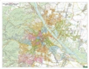 Image for Magnetic marking board: Vienna 1:20,000, colored districts