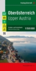 Image for Upper Austria, Road and Leisure Map 1:150.000, : Top 10 Tips with Cycle Paths