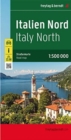 Image for Northern Italy, road map 1:500,000, freytag &amp; berndt