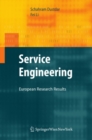 Image for Service engineering: European research results