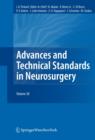 Image for Advances and technical standards in neurosurgeryVol. 38